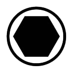 Cabeza Hexagon